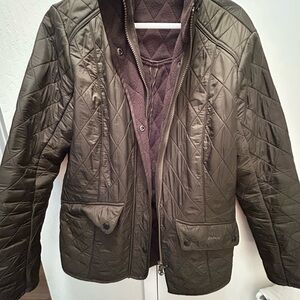 Barbour Green Quilted Jacket